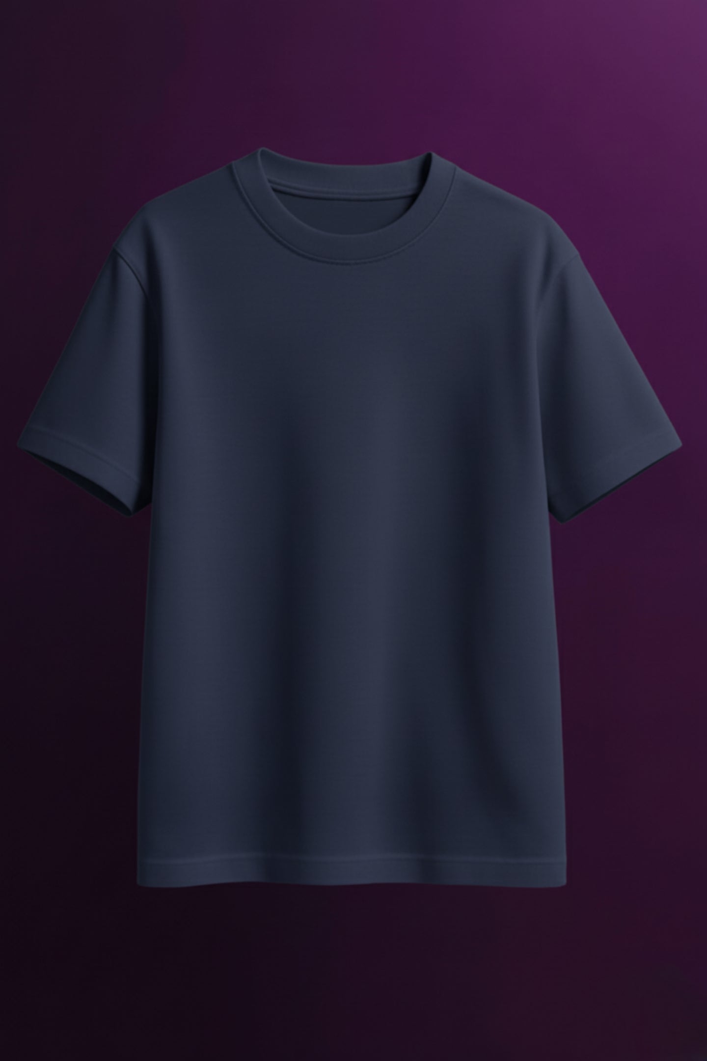 Unisex Oversized Tees Navy Blue