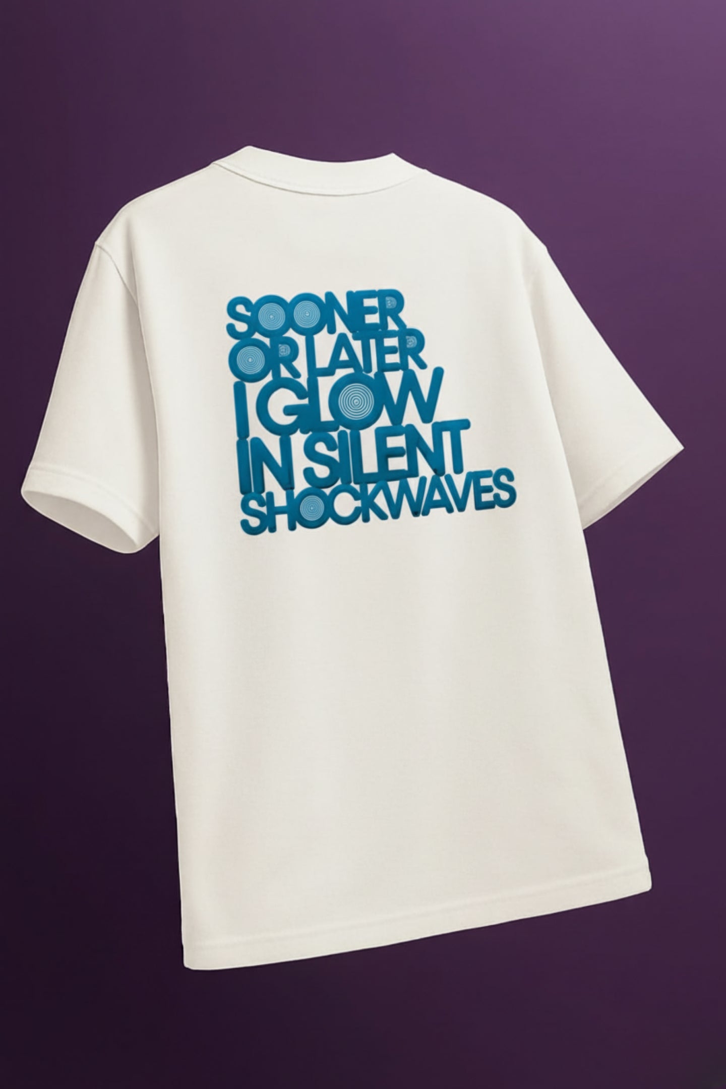 Unisex Oversized Sooner or Later Glow Tee